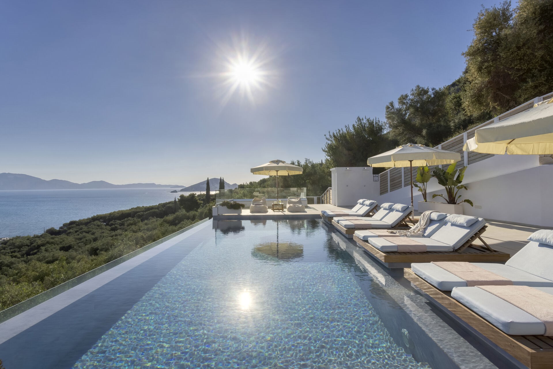 Luxury villa in Zakynthos with infinity pool and sea views