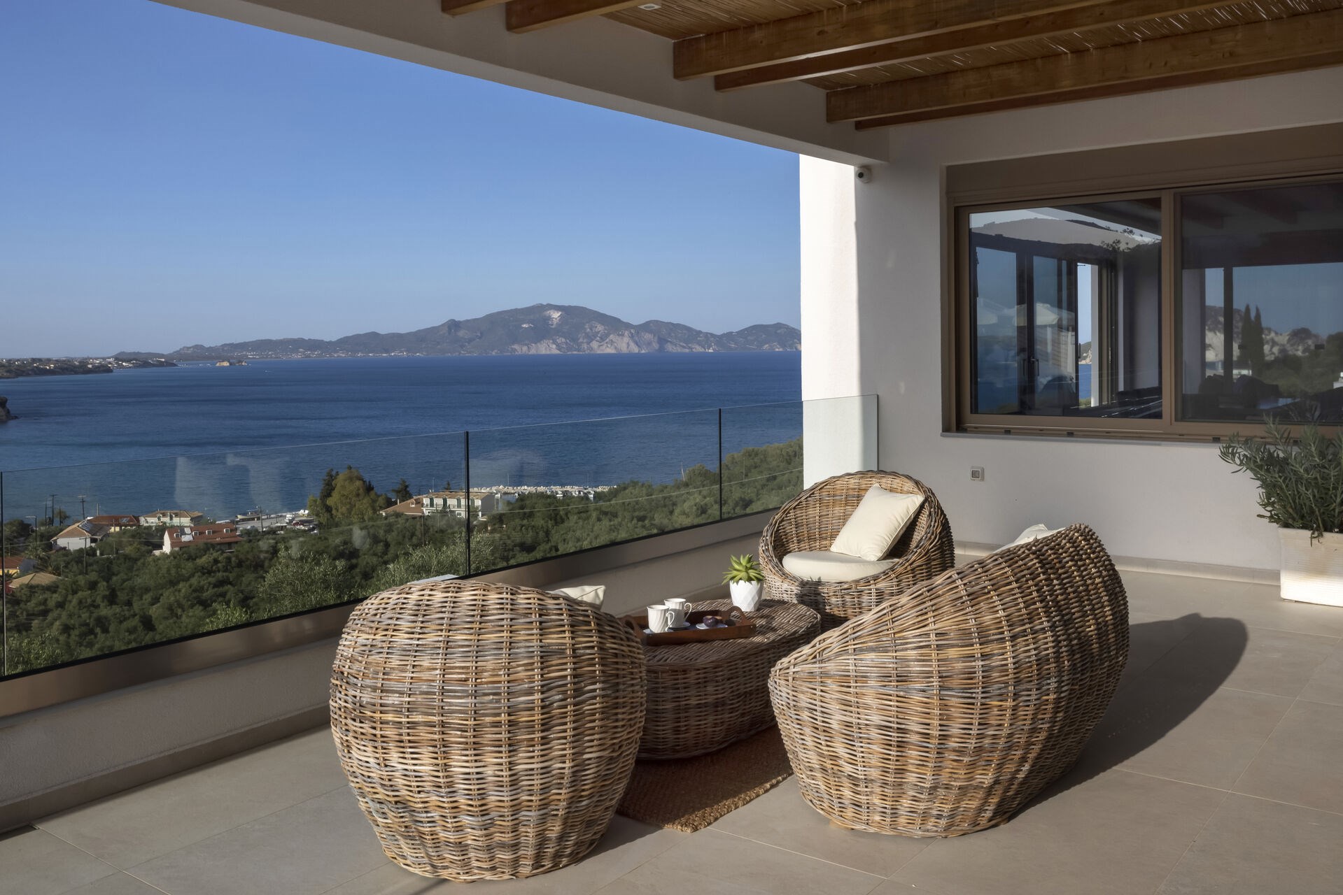 Luxury villa in Zakynthos with infinity pool and sea views