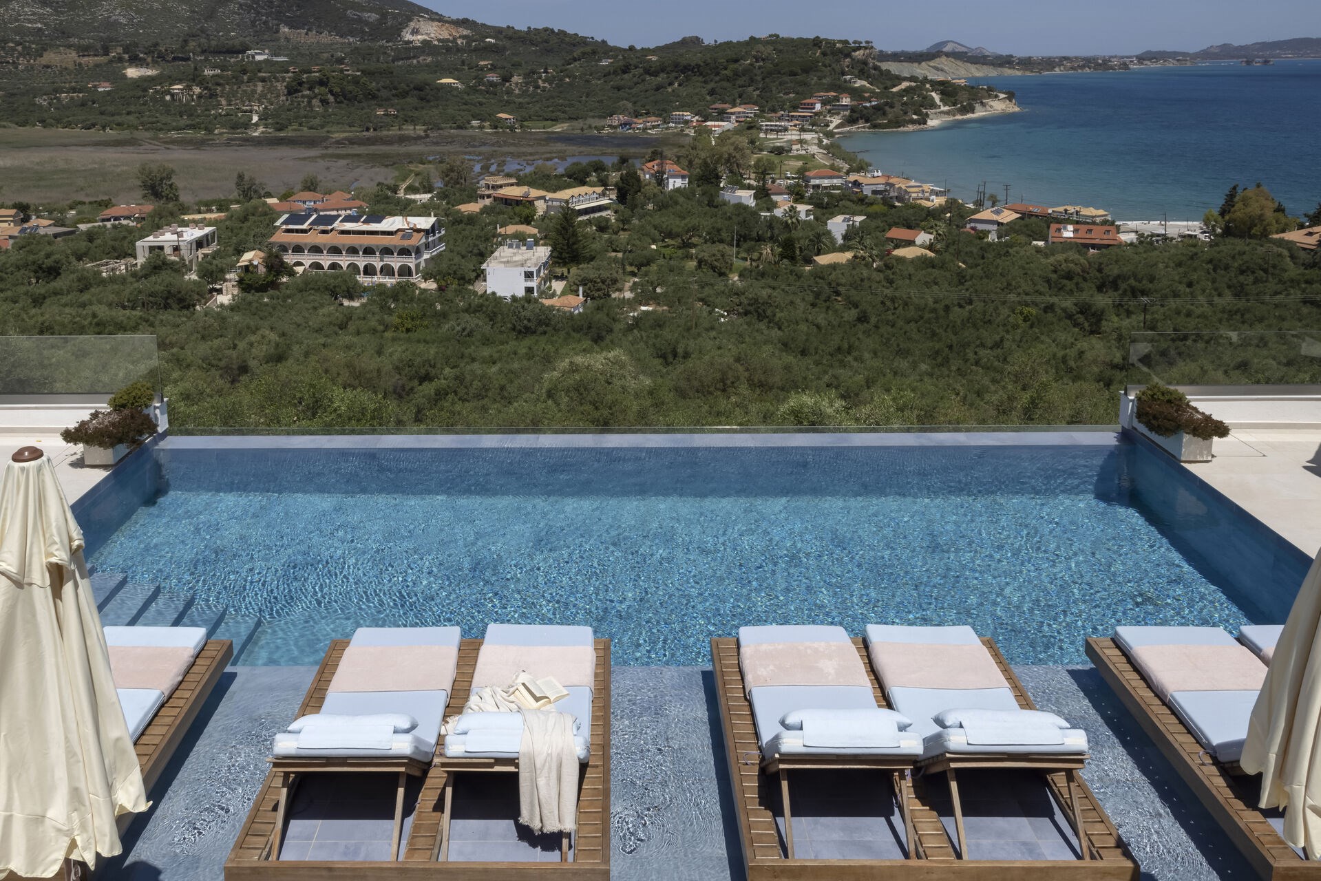 Luxury villa in Zakynthos with infinity pool and sea views